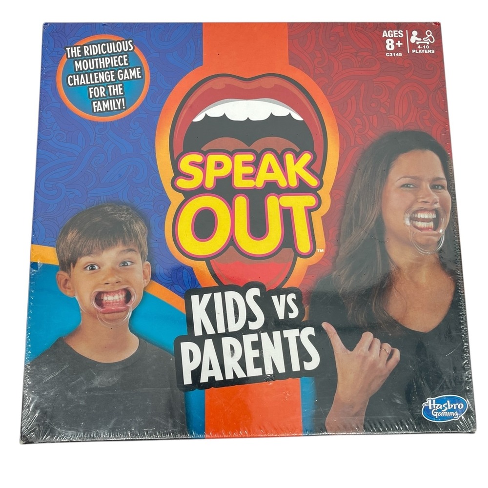 Speak Out Kids Vs Parents Hasbro Sealed